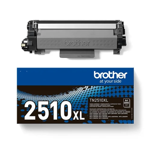 טונר מקורי Brother TN-2510XL בראדר (3,000 דף)
