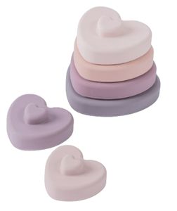 מגדל בניה 6 קומות מסיליקון - קשת צבעים לב