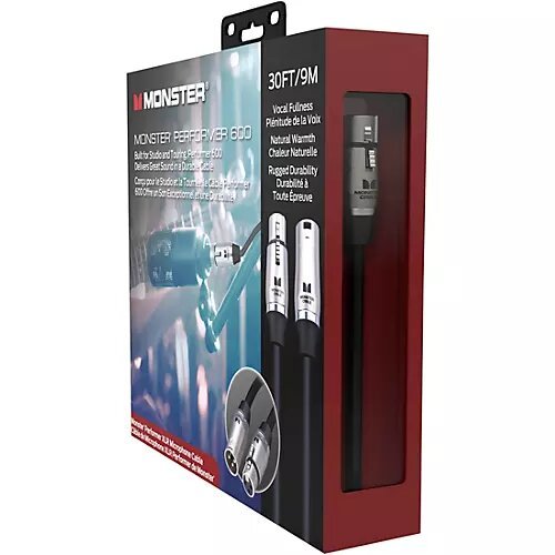 כבל 9 מ' Monster® Prolink  Performer™ 600 30ft XLR-XLR