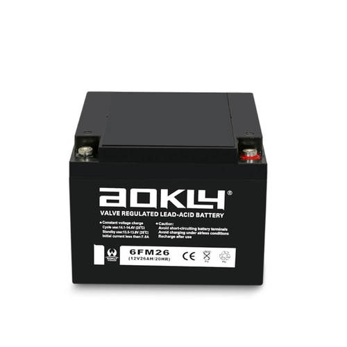 ‏מצבר אטום Aokly 26AH 12V 6FM26