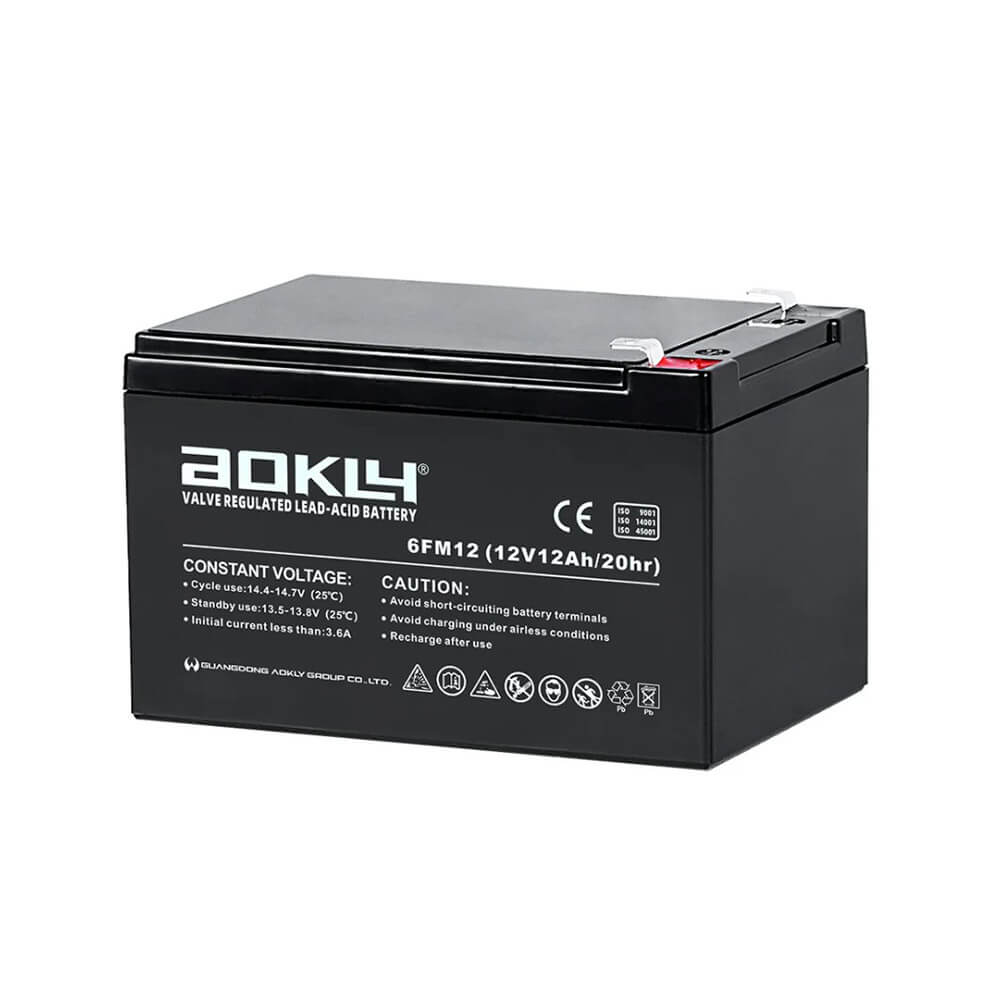 ‏מצבר אטום 12 אמפר Aokly-12V 6EVF100