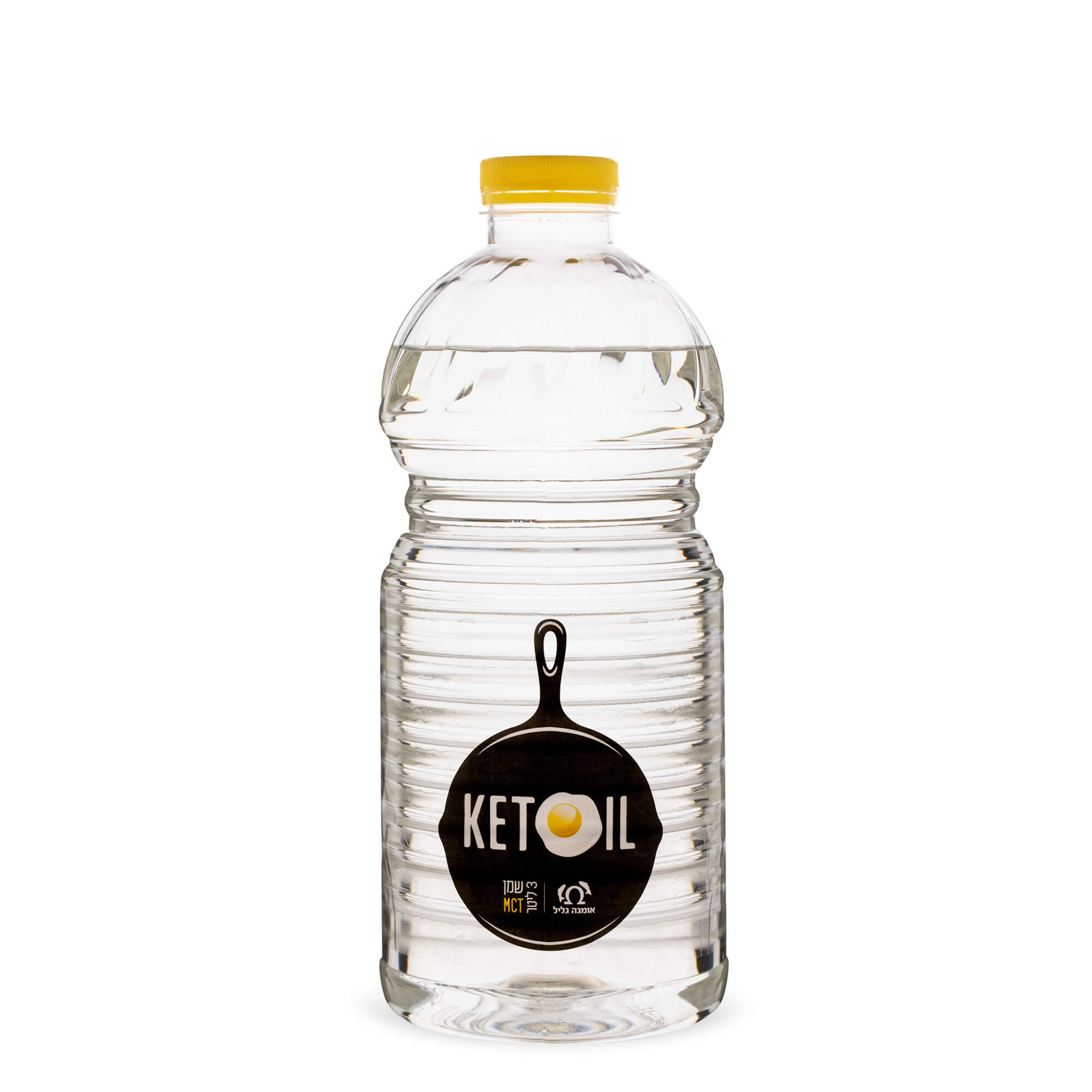  KETO OIL | שמן MCT | שרשרת חומצות שומן בינוניות 3 ליטר אומגה 3 גליל