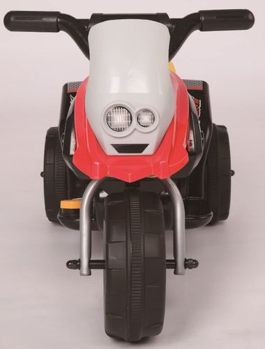 דגם חדש! אופנוע ממונע Juke ג'וק 6V לילדים עם בורר כיוון נסיעה - כתום