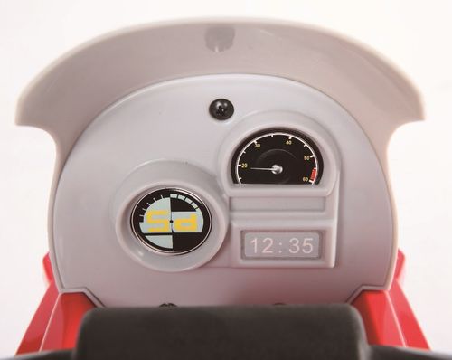 דגם חדש! אופנוע ממונע Juke ג'וק 6V לילדים עם בורר כיוון נסיעה - כתום