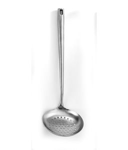 מצקת מחורצת מנירוסטה איכותית 37 ס"מ FOOD APPEAL פוד אפל