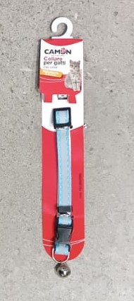 קולר מחזיר אור כחול לחתולים