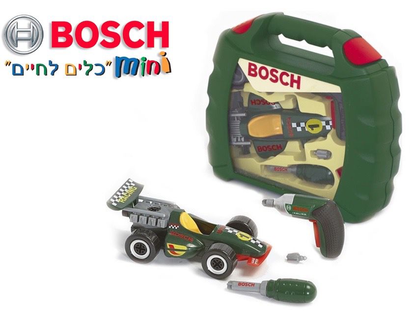 בוש מזוודת כלים ומכונית להרכבה