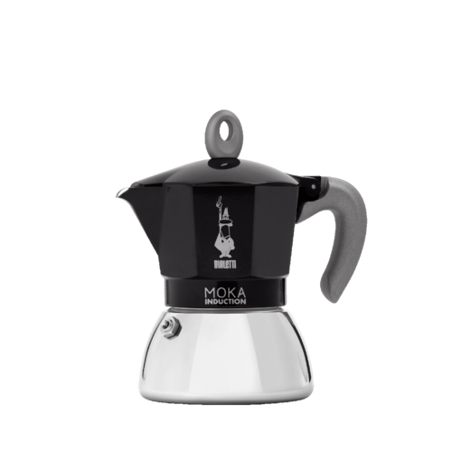 מקינטה מוקה לאינדוקציה 4 כוסות Bialetti Moka Induction  במגוון צבעים 