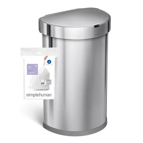 20 שקיות מסוג J לפח 30-45 ל' סימפליומן | Simplehuman 