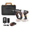 סט פטישון  ומברגת אימפקט כולל סוללה 2.0Ah דגם WORX H/WX106
