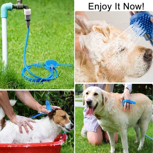 מברשת וצינור לניקוי הכלב Dog Brush