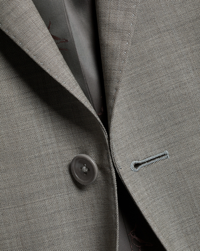 חליפה סלים פיט אפור בהיר -Light grey slim fit sharkskin
