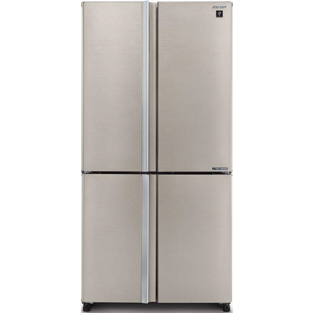 מקרר מקפיא תחתון 4 דלתות Sharp SJ-FERN87V-BS נירוסטה