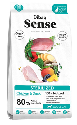 סנס חתול היפואלרגני סטרילייזד 6 ק״ג Sense