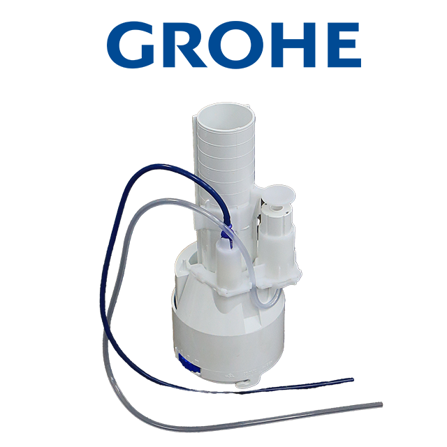 מנגנון הדחה מקורי לניאגרה סמויה גרואה 42774000 Grohe עם 2 צינוריות – חלקי חילוף מקוריים | ענק הברזים