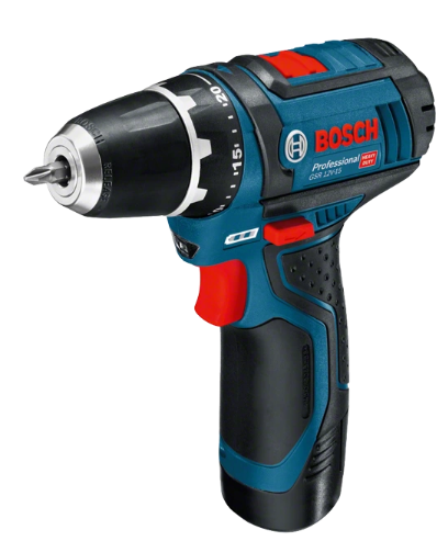 מברגה/מקדחה רוטטת בוש BOSCH GSB 12V-15
