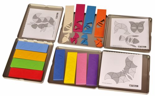 ערכת משחק במגנטים מספוג לבית ולטיולים iOTOBO באריזת פח רב פעמית - טוקאן