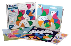 ערכת משחק 28 מגנטים מספוג iOTOBO - בייסיק 3+