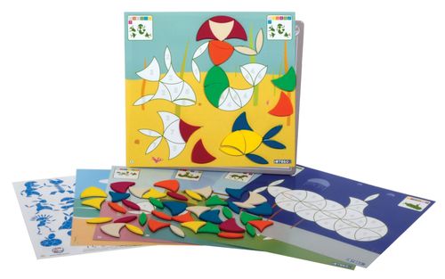 ערכת משחק 60 מגנטים מספוג iOTOBO - בייסיק 4+