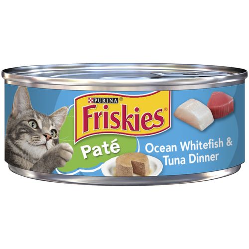 שימורי פריסקיז Friskies PATE בטעם דגי אוקיינוס וטונה 156 גרם