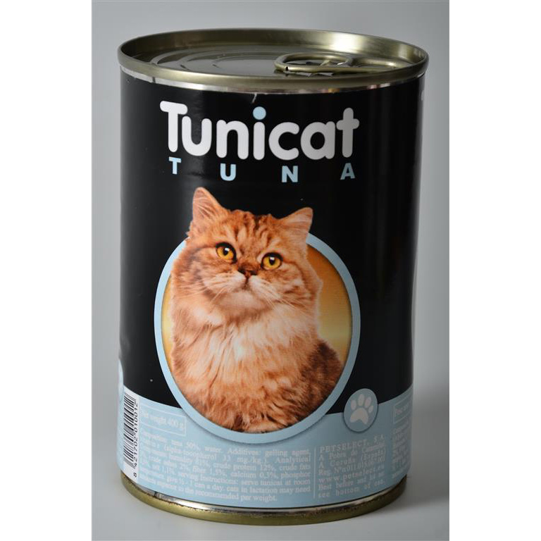 טוניקט טונה לחתול 400 גרם