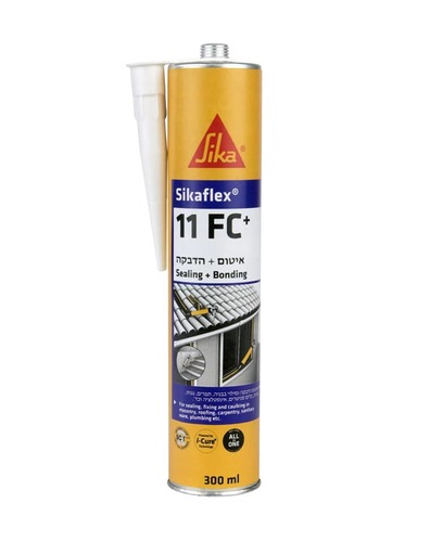 שפופרת / תרמיל סיקפלקס 11FC - סיליקון לאיטום והדבקה על בסיס פוליאוריטן 