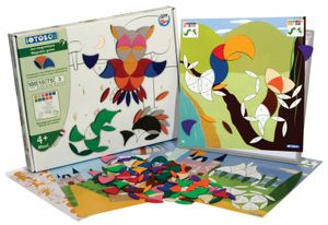 ערכת משחק 100 מגנטים מספוג iOTOBO - מקסי 4+