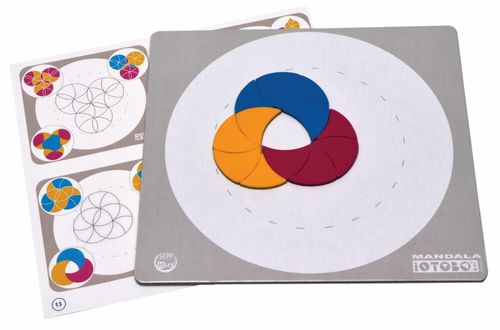 ערכת משחק 60 מגנטים מספוג iOTOBO - מנדלה