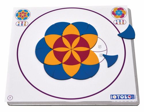 ערכת משחק 60 מגנטים מספוג iOTOBO - מנדלה