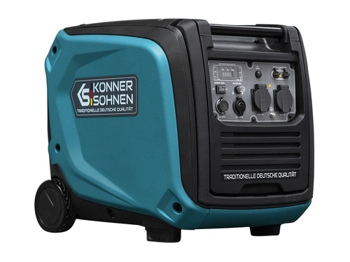 גנרטור בנזין מושתק אינוורטר הנעה ידנית - KONNER & SOHNEN Inverter generator KS 4000iE S S 4kW