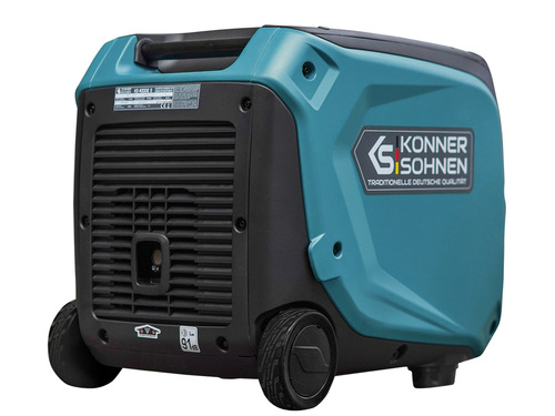 גנרטור בנזין מושתק אינוורטר הנעה ידנית - KONNER & SOHNEN Inverter generator KS 4000iE S S 4kW