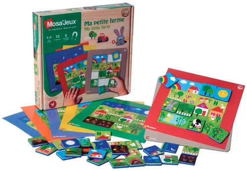 ערכת 6 פאזלים מגנטיים - החווה שלי