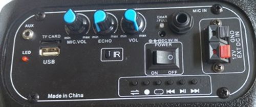 בידורית בלוטוס ניידת ריצטק דגם : RICHTECH RT-52 כוללת 2 מיקרופונים !