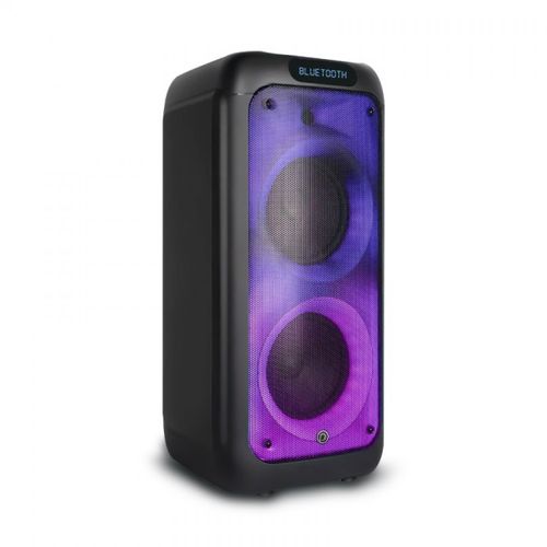 בידורית מסיבות 1250W עם 2 מיקרופונים אלחוטיים ותאורת דיסקו מבית Pure Acoustics LAVO