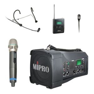 בידורית ניידת מיפרו כולל נגן USB MA-101SU
