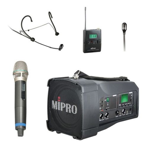 בידורית ניידת מיפרו כולל נגן USB MA-101SU