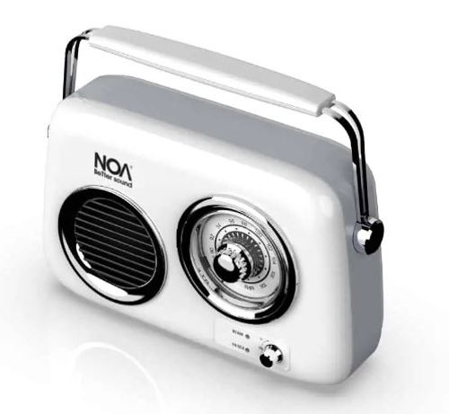 רדיו משולב רמקול Bluetooth מעוצב בסגנון רטרו – NOA RETRO במלאי מידי כל הצבעים
