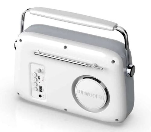 רדיו משולב רמקול Bluetooth מעוצב בסגנון רטרו – NOA RETRO במלאי מידי כל הצבעים