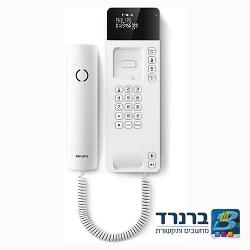 טלפון שולחני איכותי ניתן לתלייה על הקיר פיליפס Philips Scala M110W