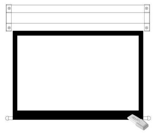 מסך הקרנה חשמלי 135