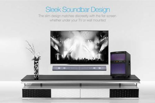 רמקול אלחוטי מקרן קול סאונד בר עם סאב FENDA T-200X Soundbar & Subwoofer