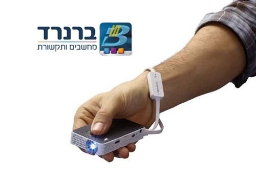מקרן כיס אלחוטי עם חיבור USB מהיר 50 לומן עד 60 אינץ' Philips PicoPix PPX4350
