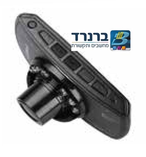 מצלמת דרך לרכב - חד כיוונית עם מסך 2.7