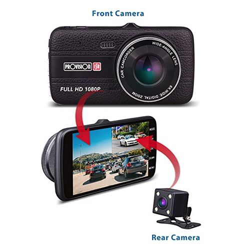 מצלמת דרך לרכב דו כיוונית PROVISION PR-2400CDV