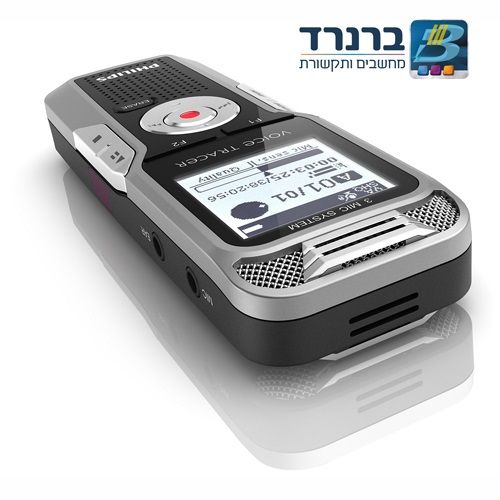 טייפ מנהלים איכותי 4GB עם אוזניות ונרתיק נשיאה Philips DVT5000