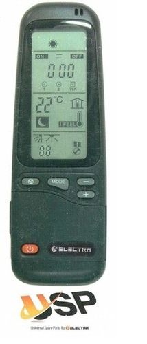 שלט מקורי למזגן אלקטרה  דגם USP 4008 מקורי של אלקטרה !