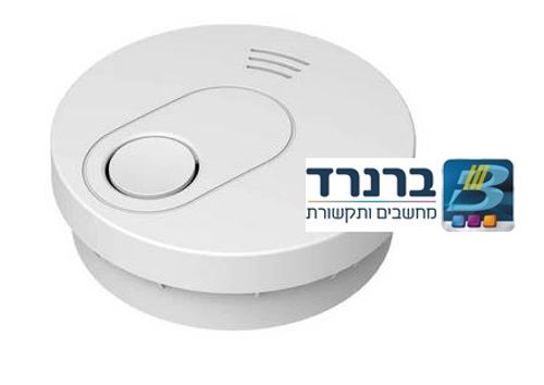 גלאי עשן עצמאי עם סוללת ליתיום המספיקה ל-10 שנים GPT GS526 - אחריות 3 שנים!