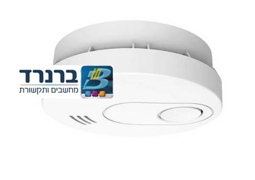 גלאי עשן עצמאי עם סוללת ליתיום המספיקה ל-10 שנים GPT GS526 - אחריות 3 שנים!