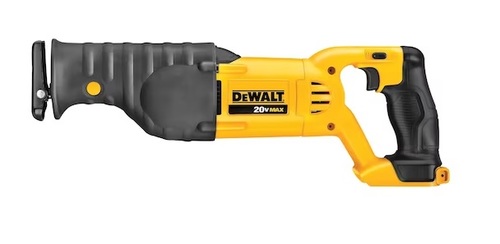  גוף מסור חרב נטען 18V דגם DCS380N תוצרת DeWalt  