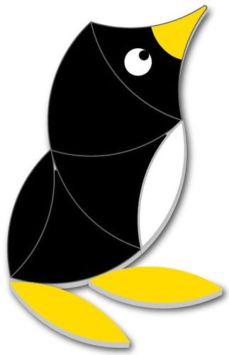 ערכת 54 מגנטים מספוג עם 16 סצנות משחק iOTOBO - חיות הקרח